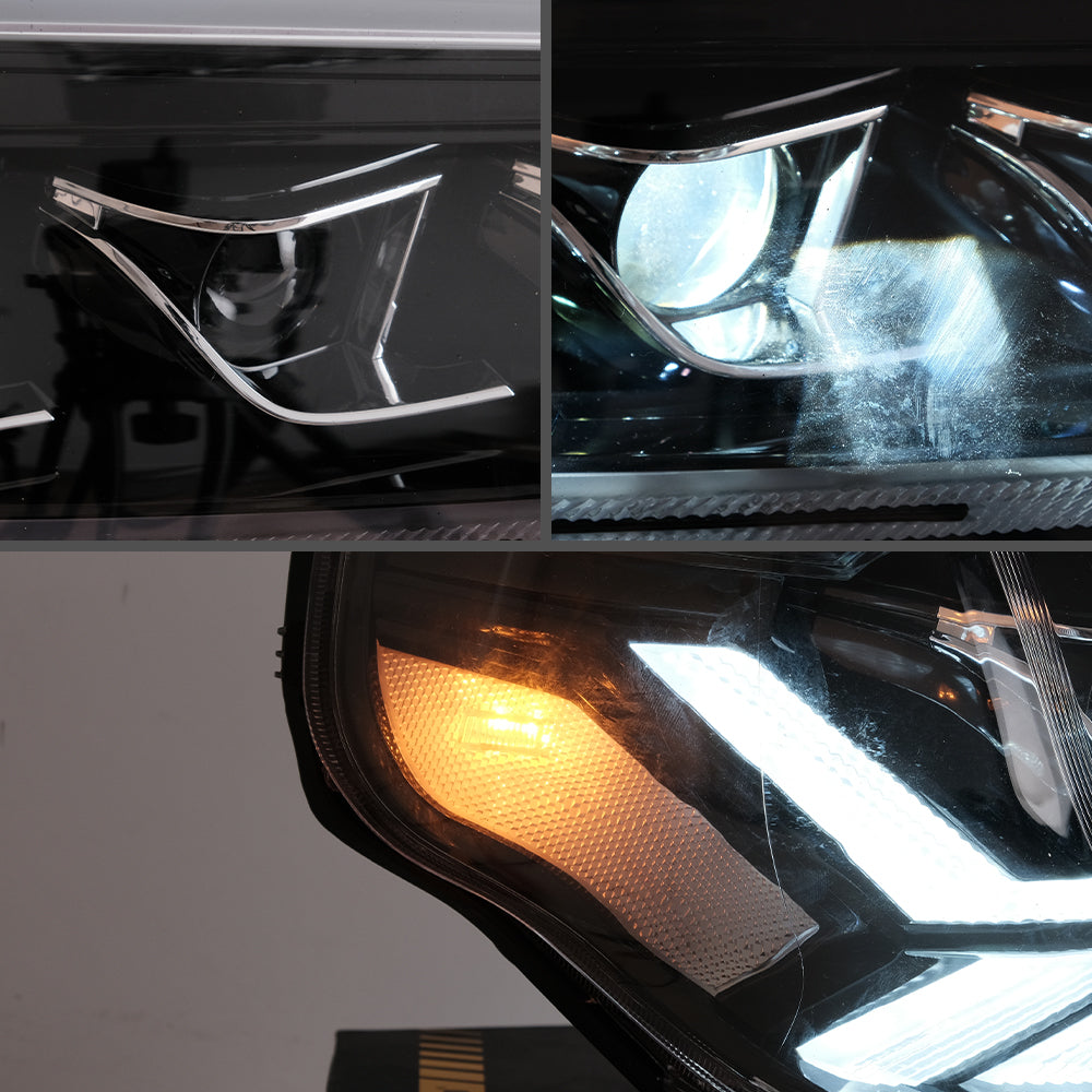VLAND Carlamp LED Projector strålkastare för 2014-2024 Toyota 4Runner - 8
