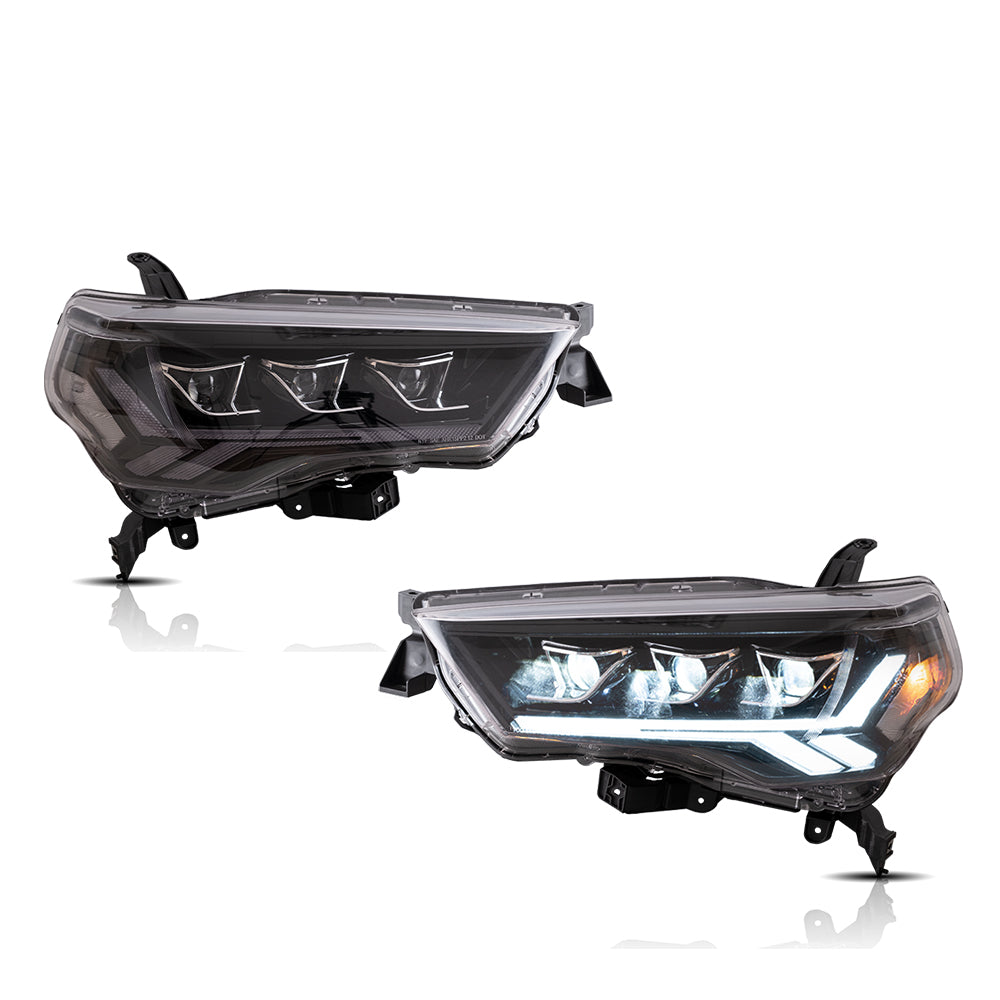 VLAND Carlamp LED Projector strålkastare för 2014-2024 Toyota 4Runner - 3
