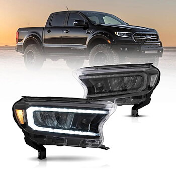 15-21 Ford Ranger [International Types] Vland LED Reflection Bowl strålkastare [E-mark]