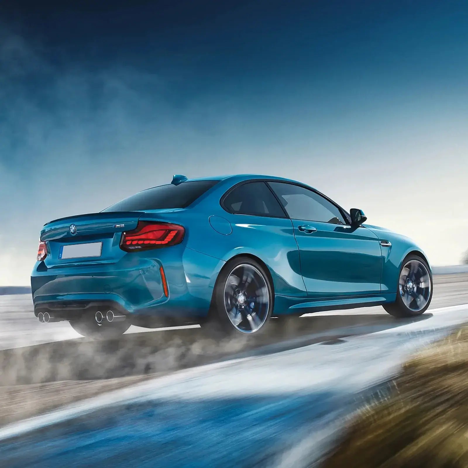 14-21 BMW 2 serie (F22 F23) M2 (F87) VLAND OLED bakljus med dynamisk startanimation GTS stil [E-märkt] - 9