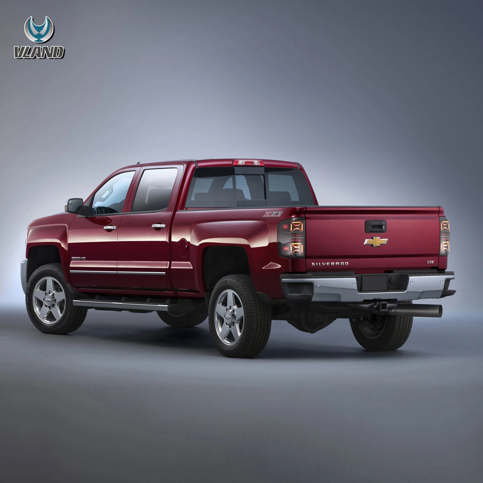 14-18 Chevrolet Silverado Vland III LED bakljus med Dynamic Welcome Lighting - 3