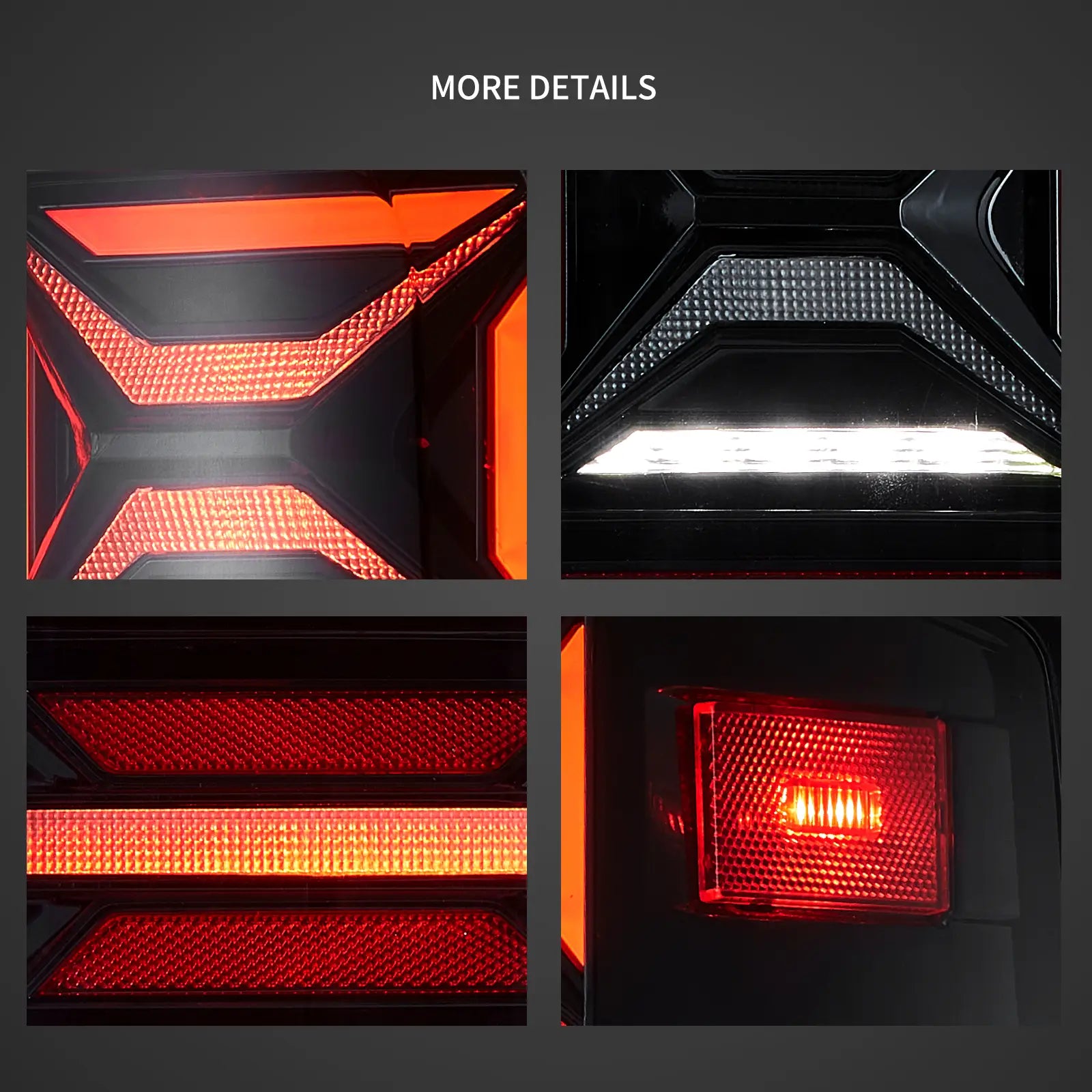 14-18 Chevrolet Silverado Vland III LED bakljus med Dynamic Welcome Lighting - 5