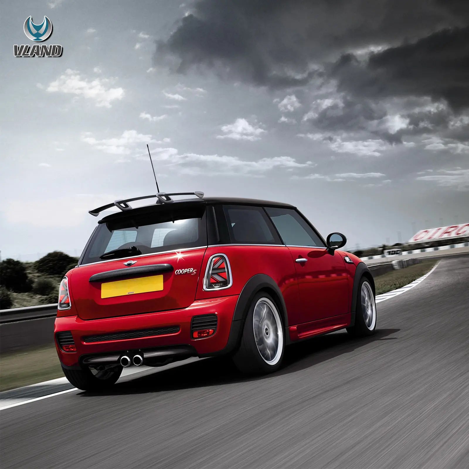 07-13 Mini Cooper (R56 R57 R58 R59) Vland II LED bakljus med Amber sekventiell blinkers [E-mark] - 6