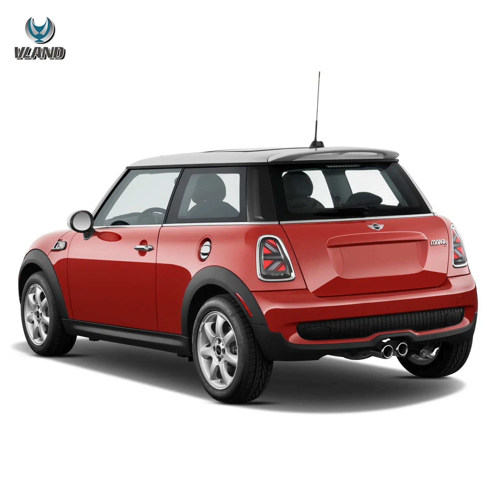07-13 Mini Cooper (R56 R57 R58 R59) Vland II LED bakljus med Amber sekventiell blinkers [E-mark] - 7