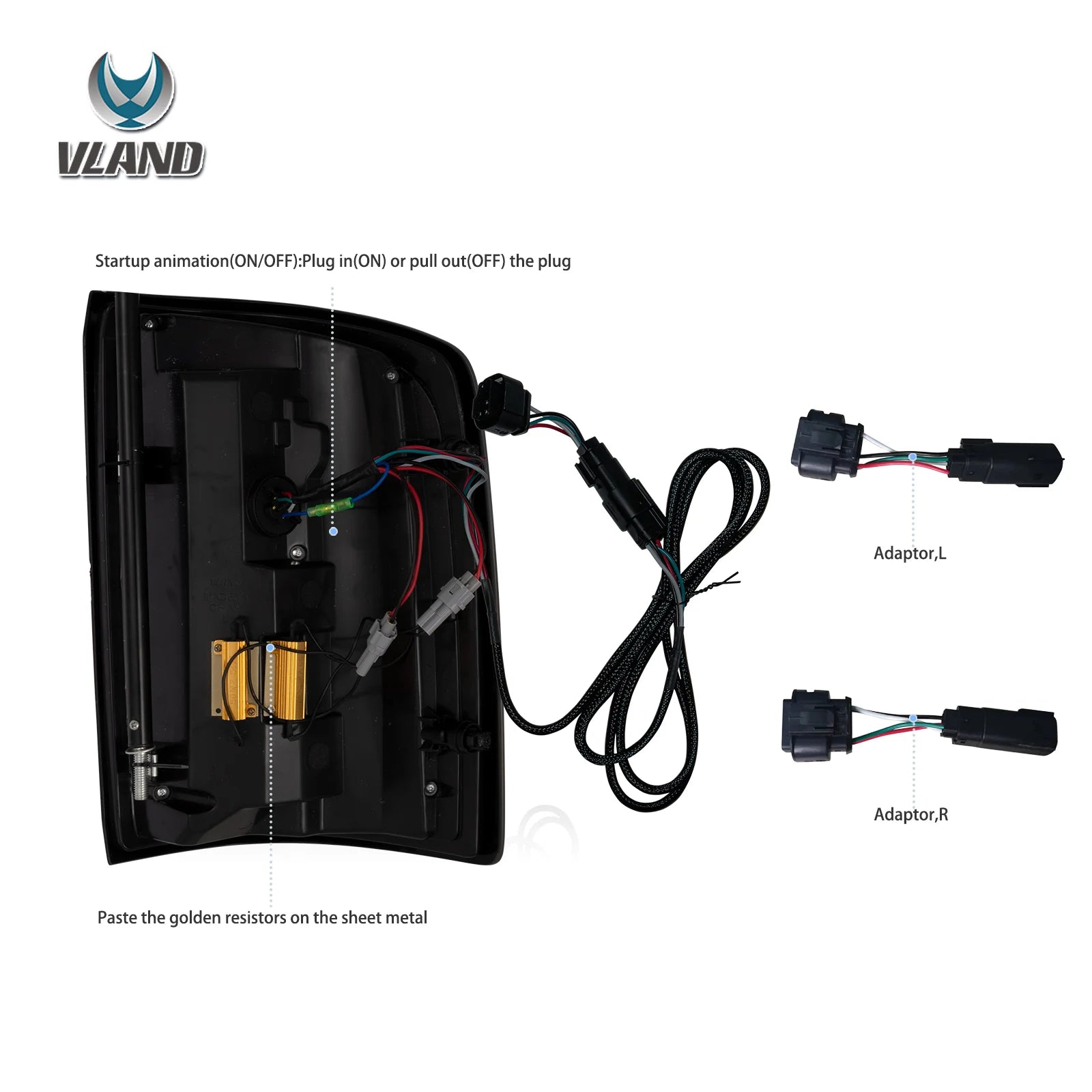 14-18 Chevrolet Silverado Vland LED bakljus med Dynamic Welcome Lighting - 8