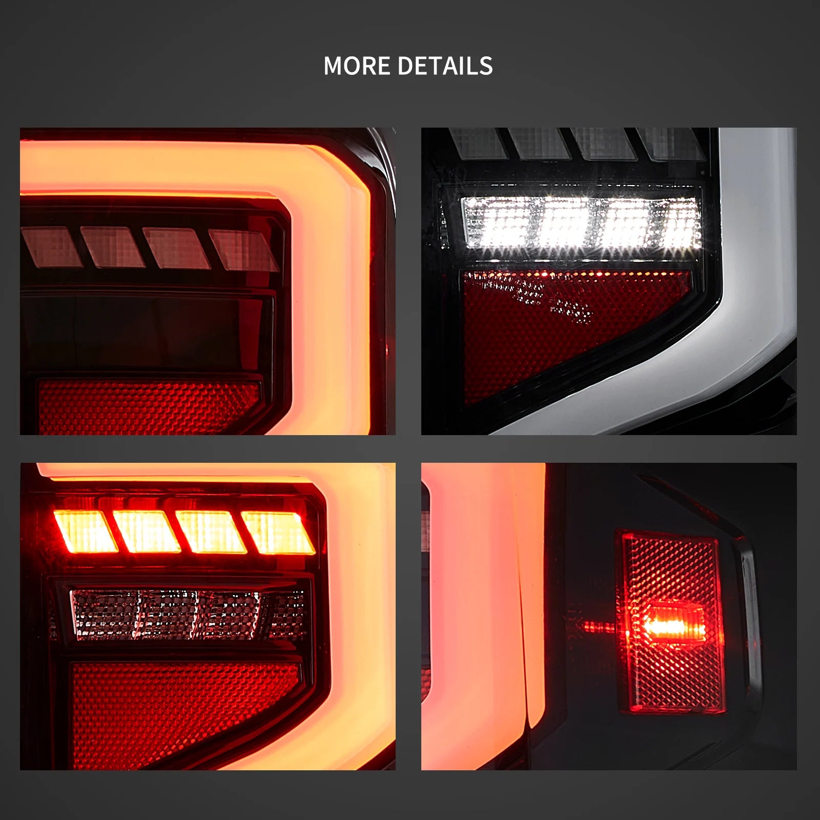 14-18 Chevrolet Silverado Vland LED bakljus med Dynamic Welcome Lighting - 6