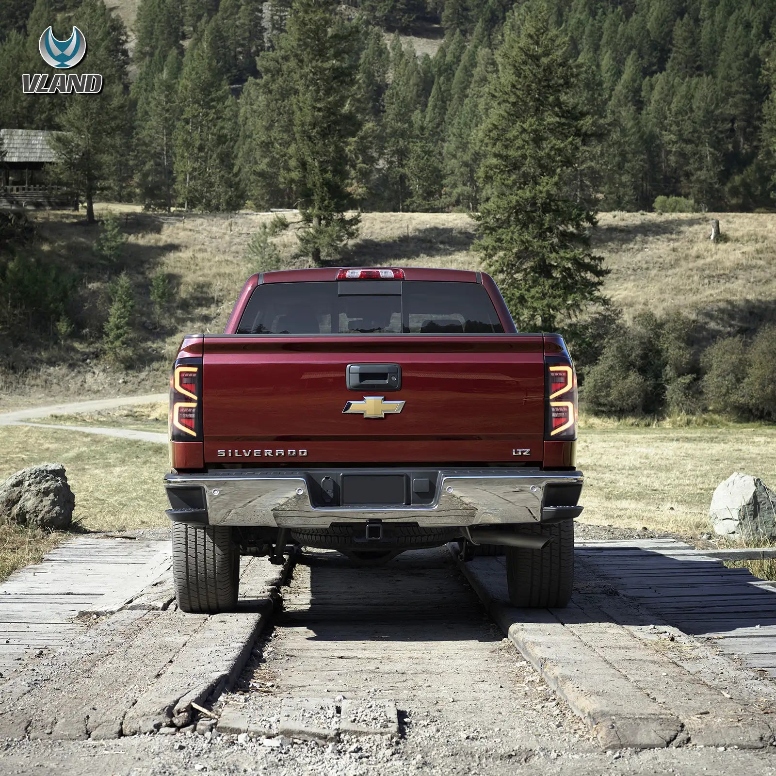 14-18 Chevrolet Silverado Vland LED bakljus med Dynamic Welcome Lighting - 2