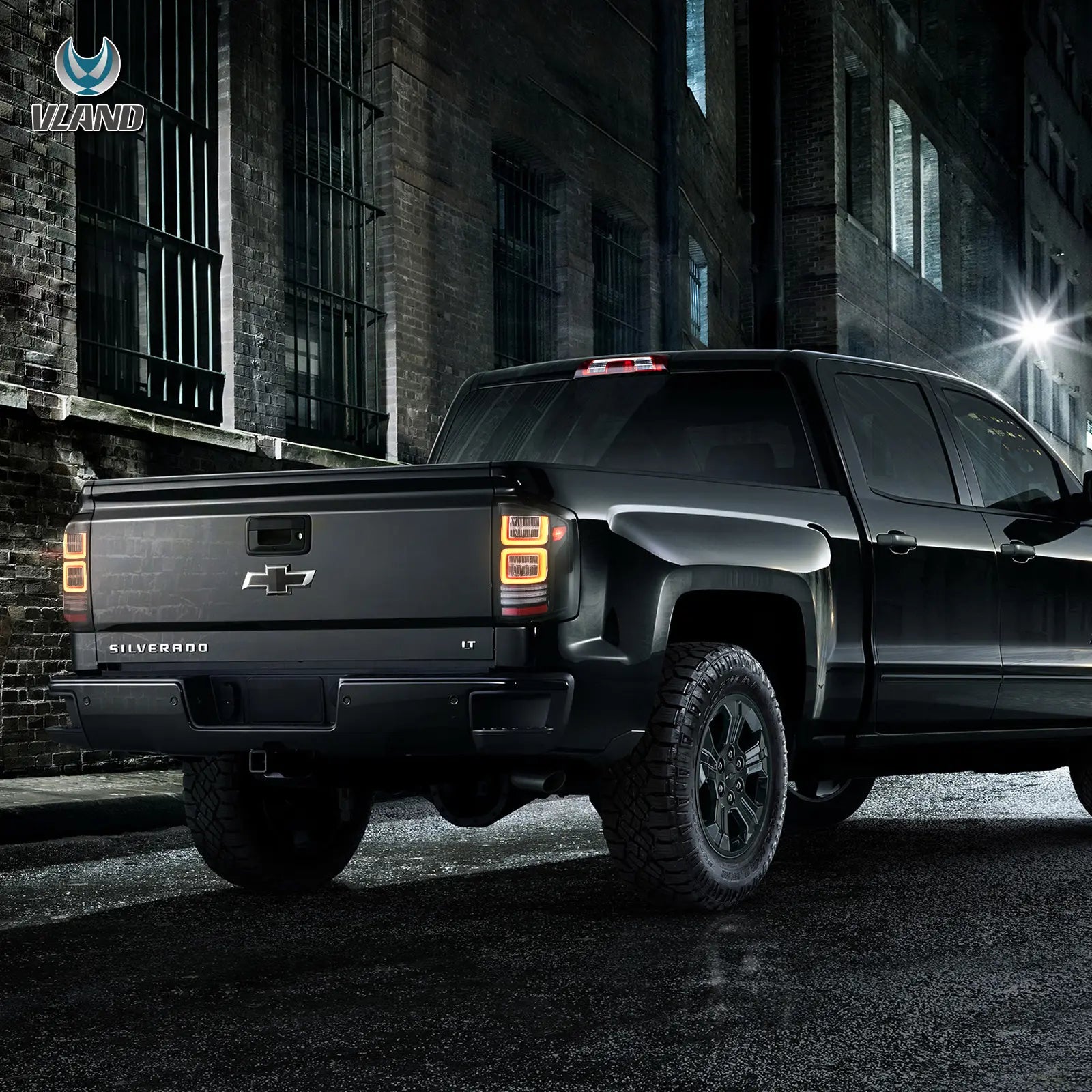 14-18 Chevrolet Silverado Vland II LED bakljus med Dynamic Welcome Lighting - 2