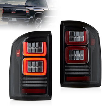 14-18 GMC Sierra 1500 2500HD 3500HD VLAND II LED bakljus med dynamisk startanimation klar