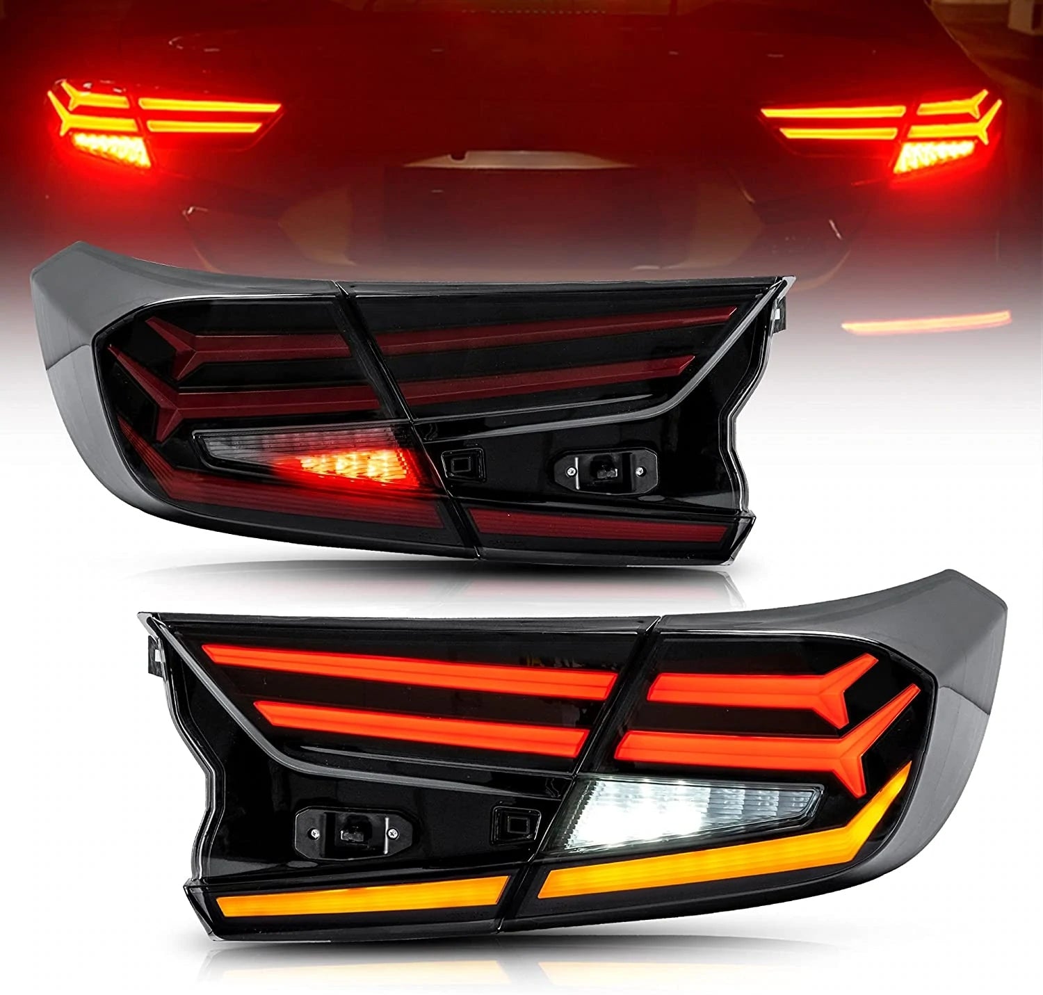 VLAND Carlamp Full LED bakljus för 10th Gen Honda Accord 2018-2021 - 2