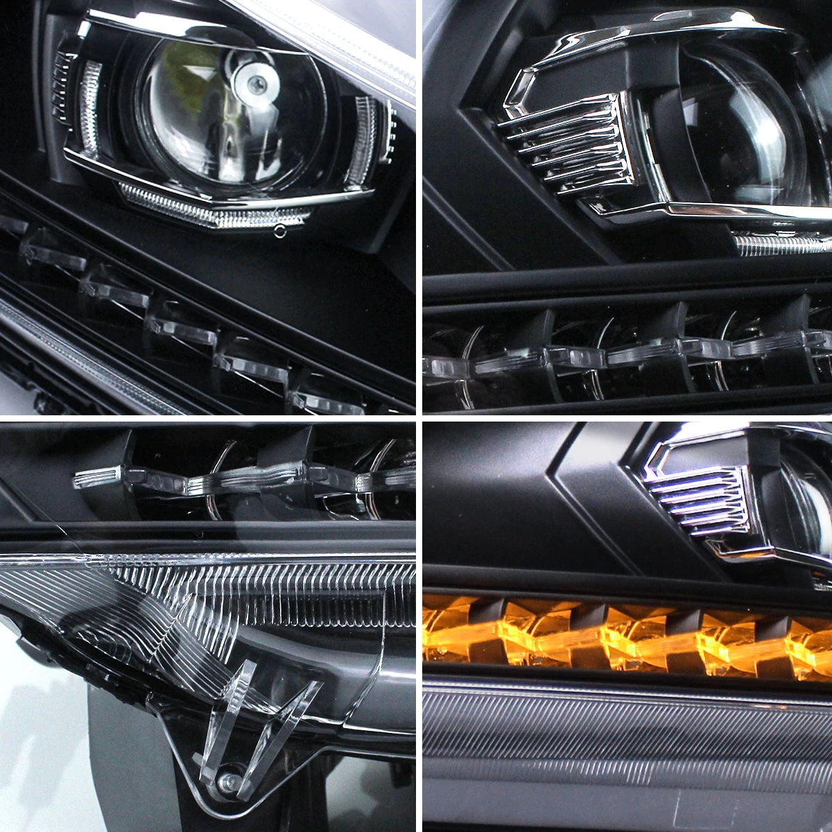 VLAND Carlamp Dual Beam strålkastare för Honda Accord 2008-2012 - 8