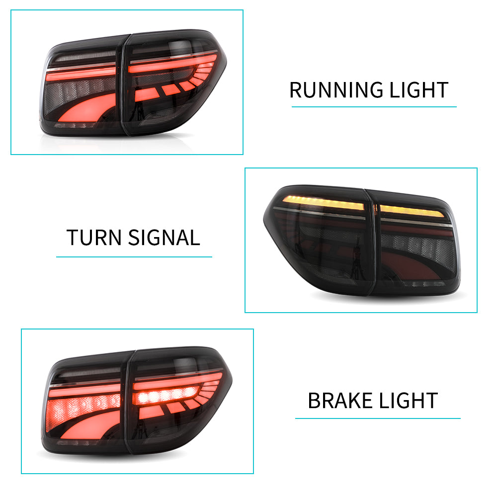 VLAND Carlamp bakljus för Nissan Patrol 2012-2019/Armada 2017-2020 - 7