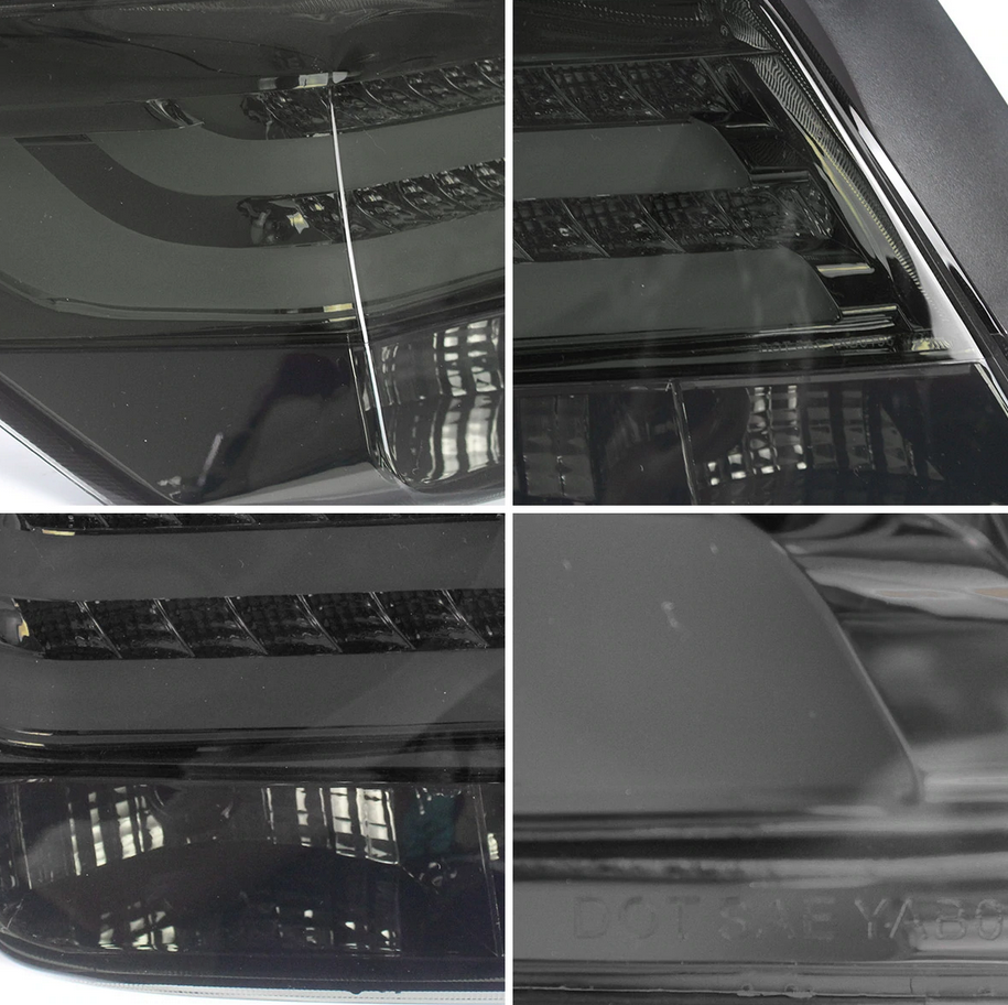 VLAND Carlamp 4PCS LED bakljus för Honda Accord Inspire 8th Gen Sedan 2008-2012(Not för Coupe) - 6
