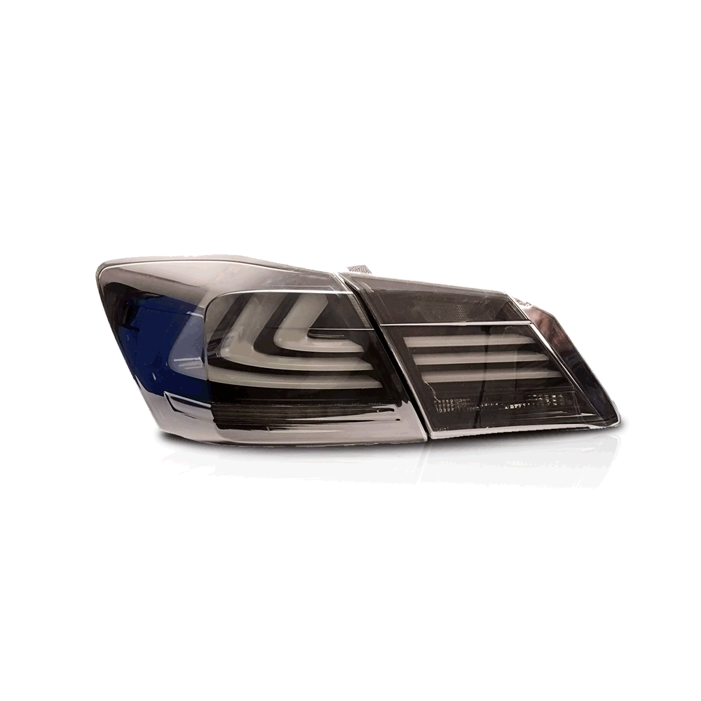 VLAND Full LED Sequential bakljus för Honda Accord 2013-2015 ABS PMMA GLASS Material - 10