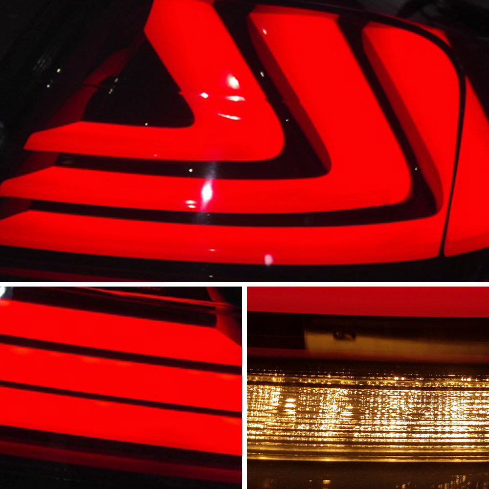 VLAND Full LED Sequential bakljus för Honda Accord 2013-2015 ABS PMMA GLASS Material - 9