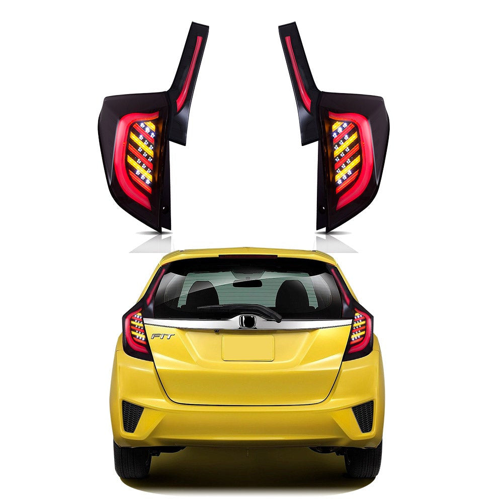 VLAND Full LED bakljus för Honda Fit / Jazz (GK5) 2014-2020 (Plug and Play. No Need Bulbs)