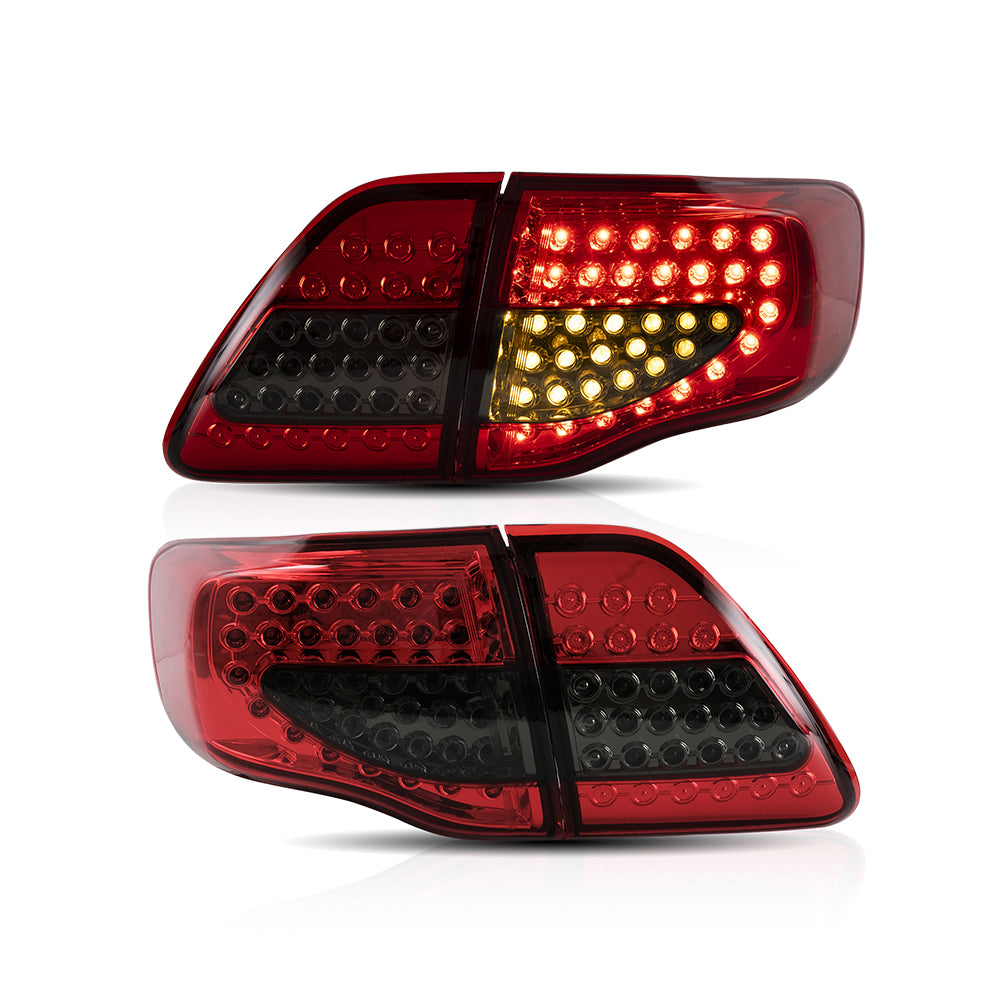 VLAND Carlamp bakljus för Toyota Corolla 2008-2011 ABS, PMMA, GLASS Material(Fit för American Models) - 4