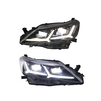 VLAND Carlamp LED strålkastare för Toyota Reiz Mark X 2010-2013 w/Sequential Indicator