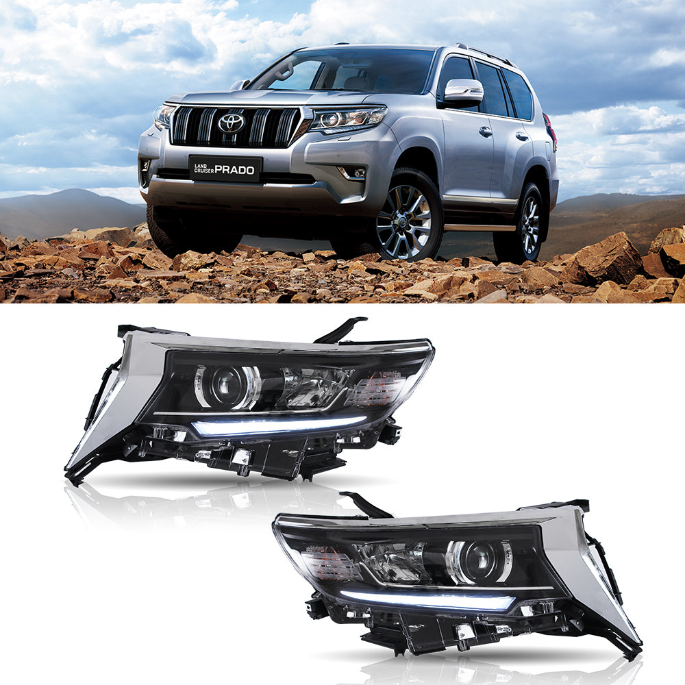 VLAND Carlamp LED Projector strålkastare för Toyota Land Crusier Prado 2016-2021 | Vland - 6