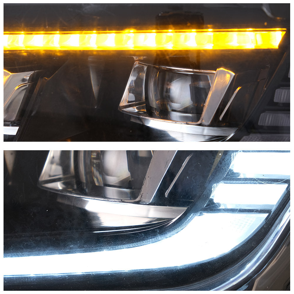 VLAND Carlamp Projector strålkastare för Chevrolet / Chevy Camaro LT SS RS ZL LS 2016-2018 - 3