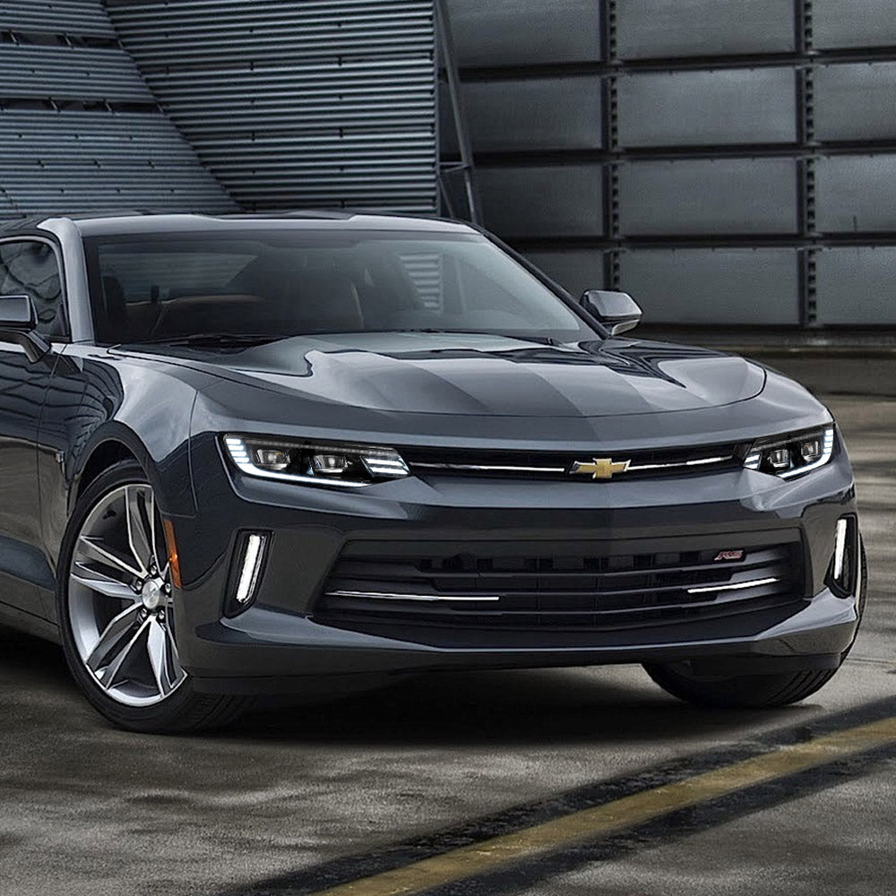 VLAND Carlamp Projector strålkastare för Chevrolet / Chevy Camaro LT SS RS ZL LS 2016-2018 - 12