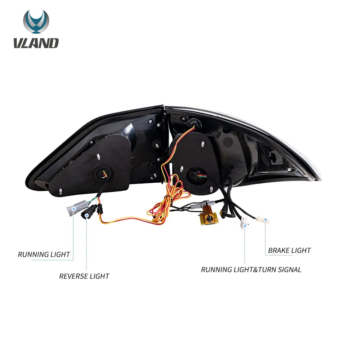 08-14 Lexus RX 350 400h 450h 450hL Vland LED bakljus - 11
