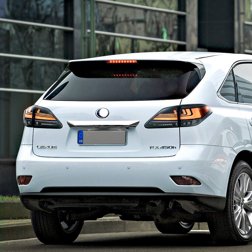 08-14 Lexus RX 350 400h 450h 450hL Vland LED bakljus - 6