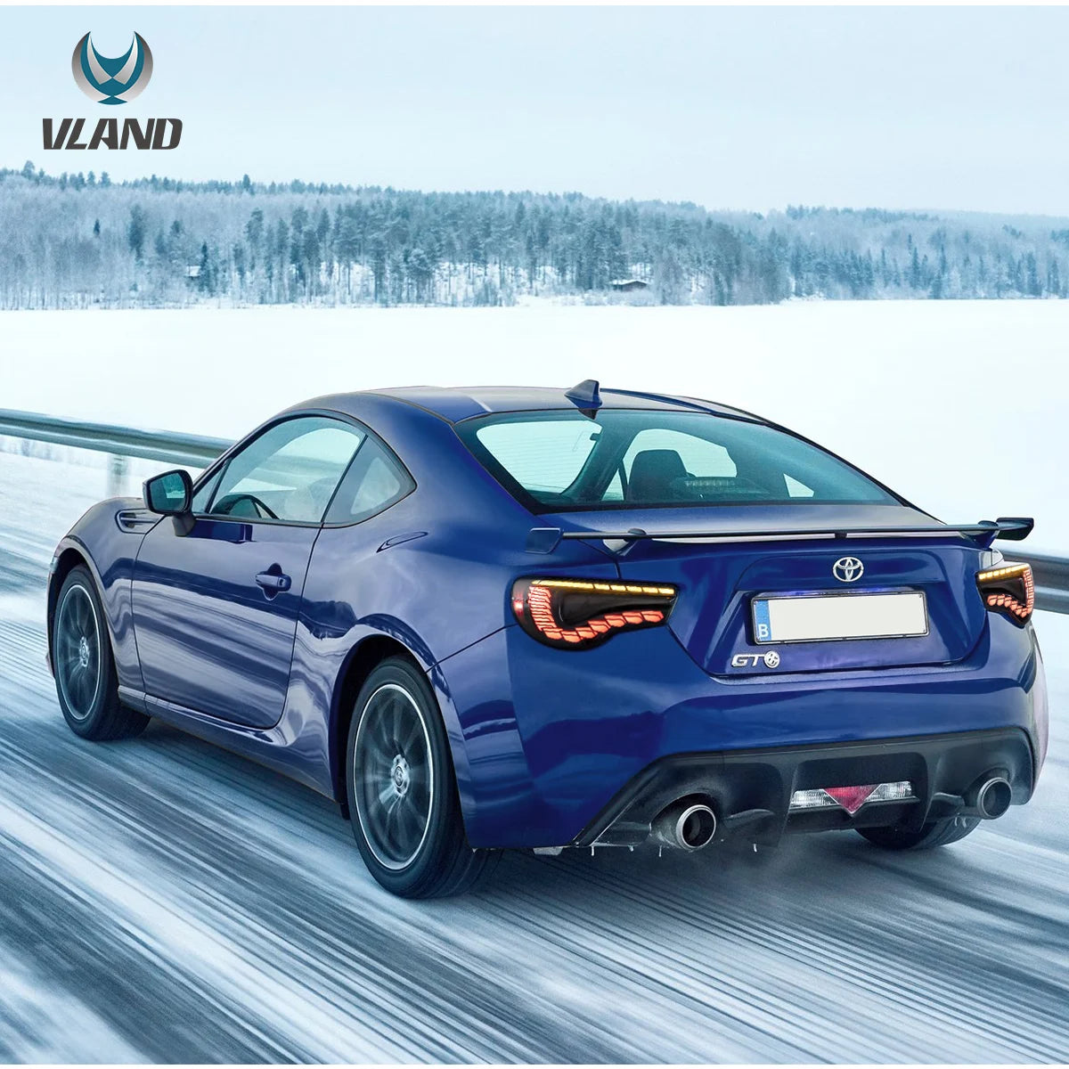 12-20 Toyota 86 GT86 FT86 13-20 Subaru BRZ 13-20 Scion FR-S Vland LED bakljus med sekventiell blinkers [Dragon Style] - 6