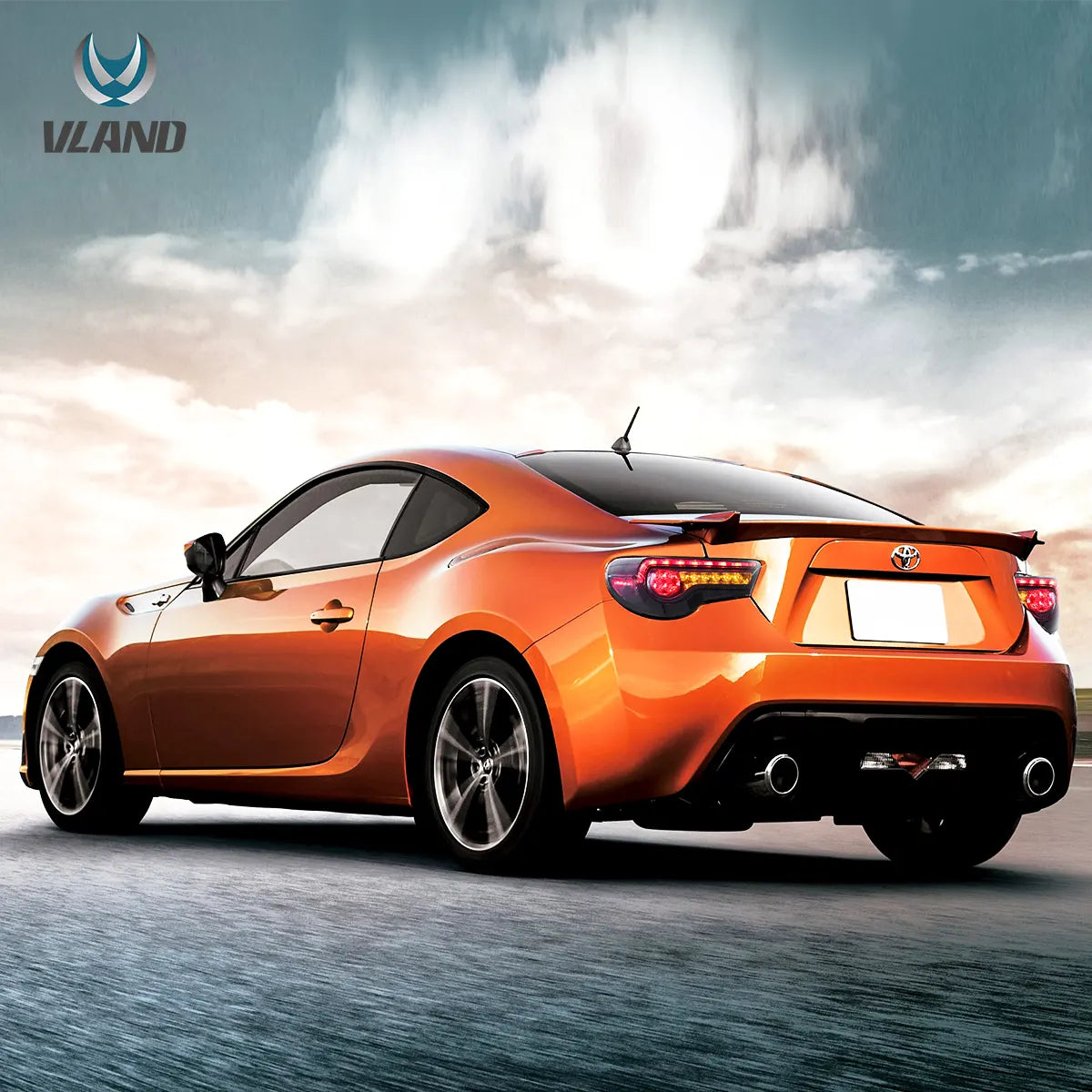 2012-2021 FR-S / BRZ / GT86 1th Gen (ZN6/ZC6) Vland LED bakljus med sekventiell blinkers - 9