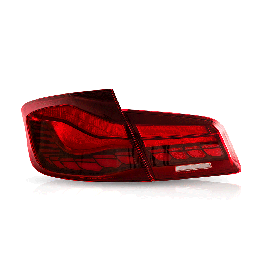11-17 BMW 5 serie M5 sjätte generationen (F10 F18) VLAND OLED bakljus med dynamisk startanimation CS stil [E-märkt] - 5
