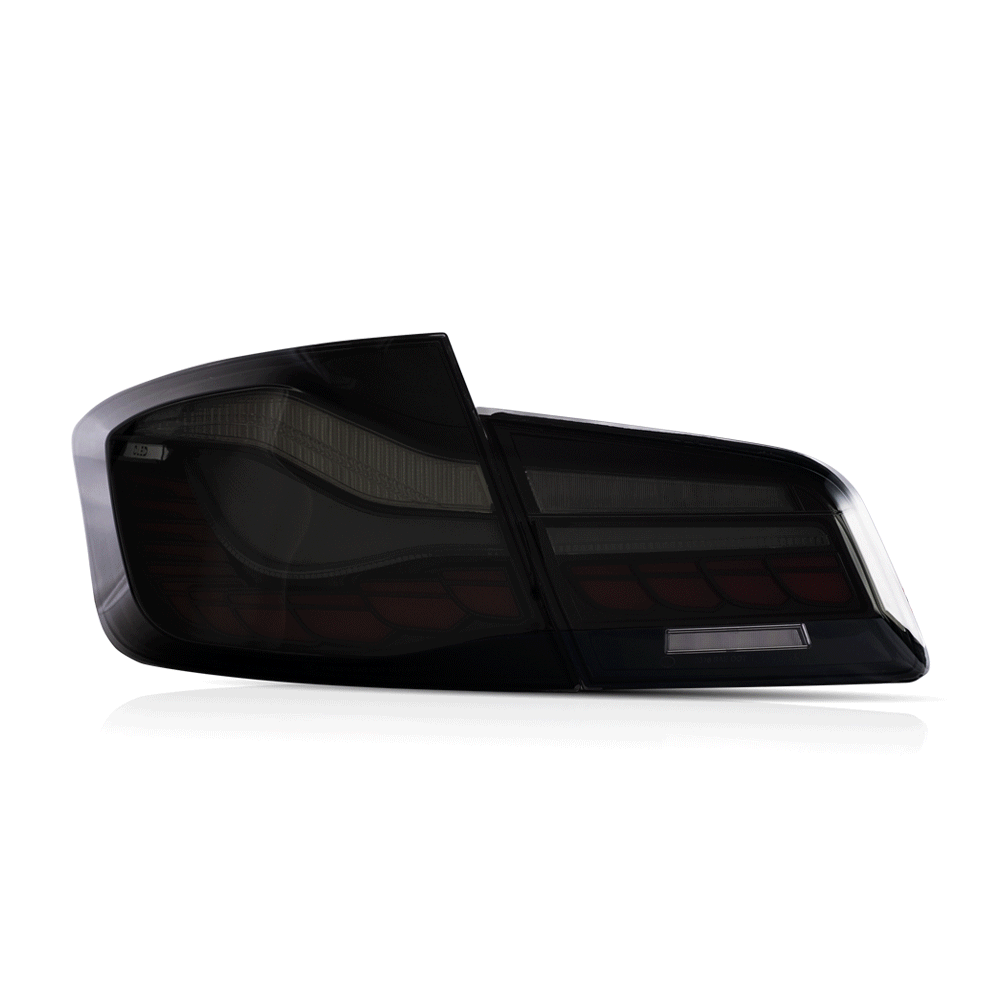 11-17 BMW 5 serie M5 sjätte generationen (F10 F18) VLAND OLED bakljus med dynamisk startanimation CS stil [E-märkt] - 2