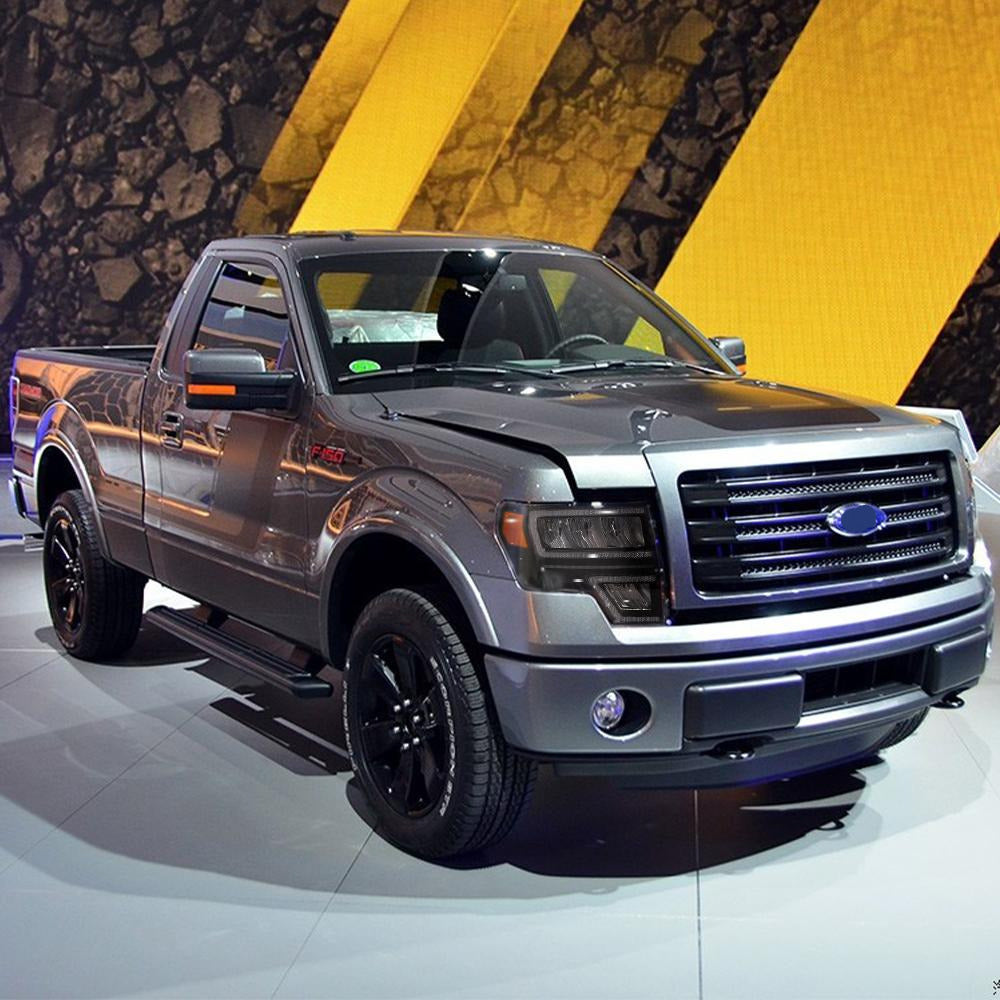 VLAND Carlamp Projector strålkastare Fit för Ford F150 2009-2014(Not Fit för F250/F350) - 11