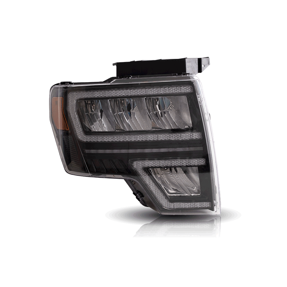 VLAND Carlamp Projector strålkastare Fit för Ford F150 2009-2014(Not Fit för F250/F350) - 4