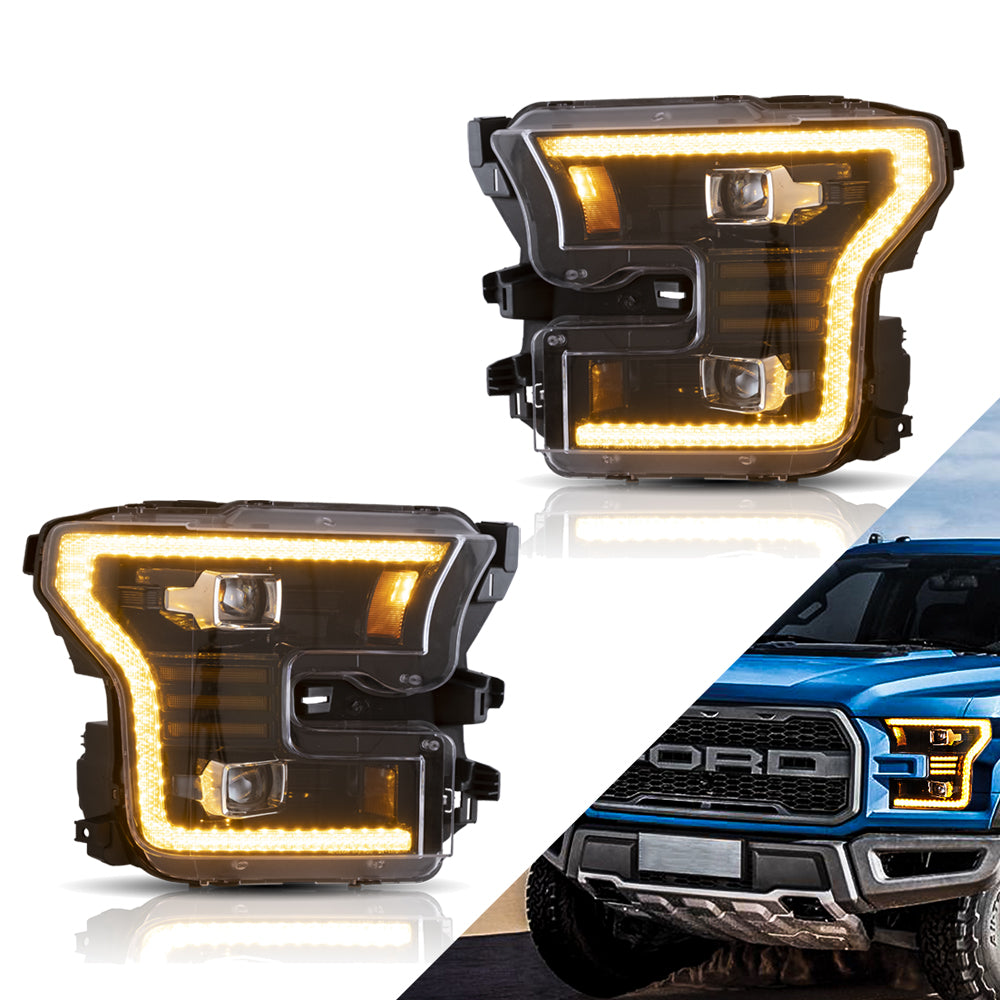 VLAND Carlamp LED strålkastare för Ford F150 2015-2017 - 2