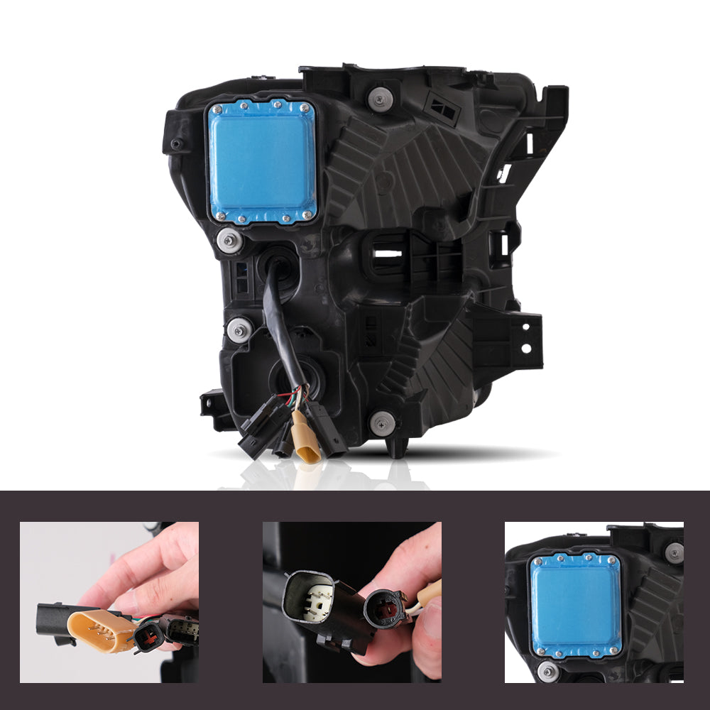 VLAND Carlamp LED strålkastare för Ford F150 2015-2017 - 4