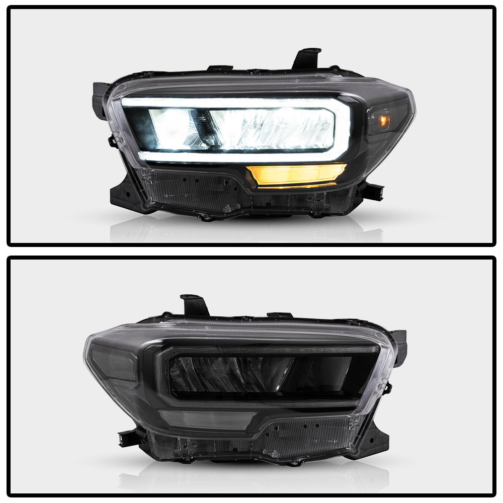 VLAND Carlamp Matrix Projector and Full LED strålkastare för Toyota Tacoma 2016-UP - 9