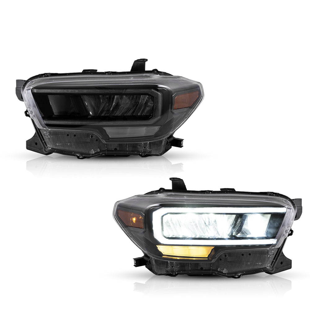 VLAND Carlamp Matrix Projector and Full LED strålkastare för Toyota Tacoma 2016-UP - 3