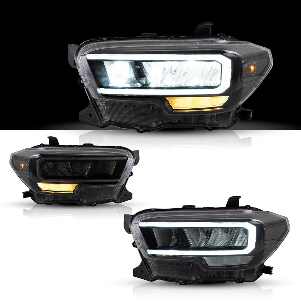 VLAND Carlamp Matrix Projector and Full LED strålkastare för Toyota Tacoma 2016-UP - 10