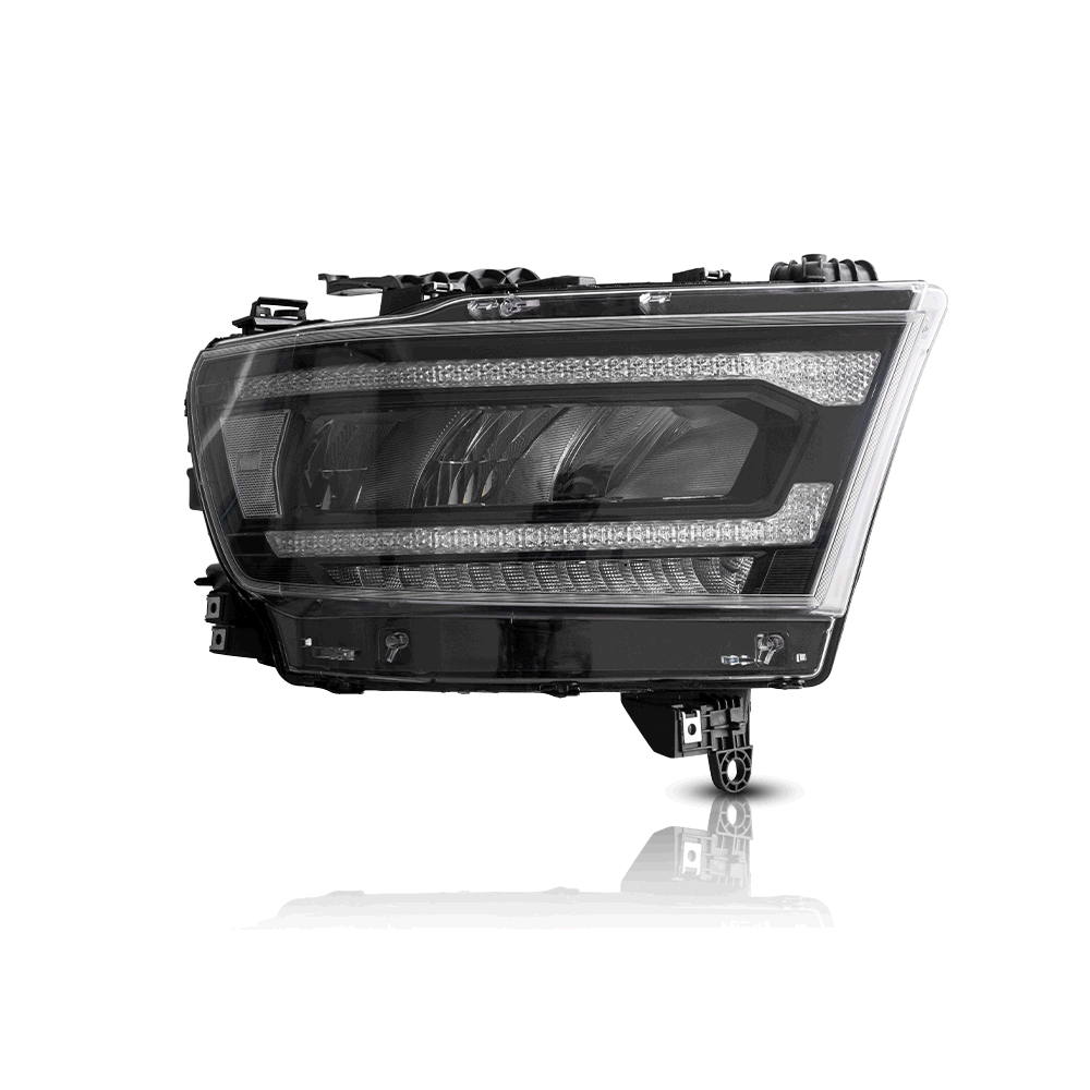 19-24 Dodge Ram 1500 femte generationen (DT) VLAND LED reflektorutförande strålkastare [E-märkt] - 4