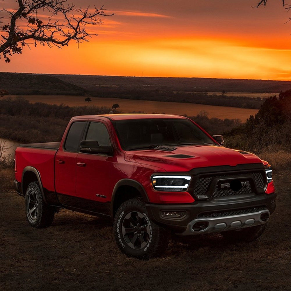 19-24 Dodge Ram 1500 femte generationen (DT) VLAND LED reflektorutförande strålkastare [E-märkt] - 11