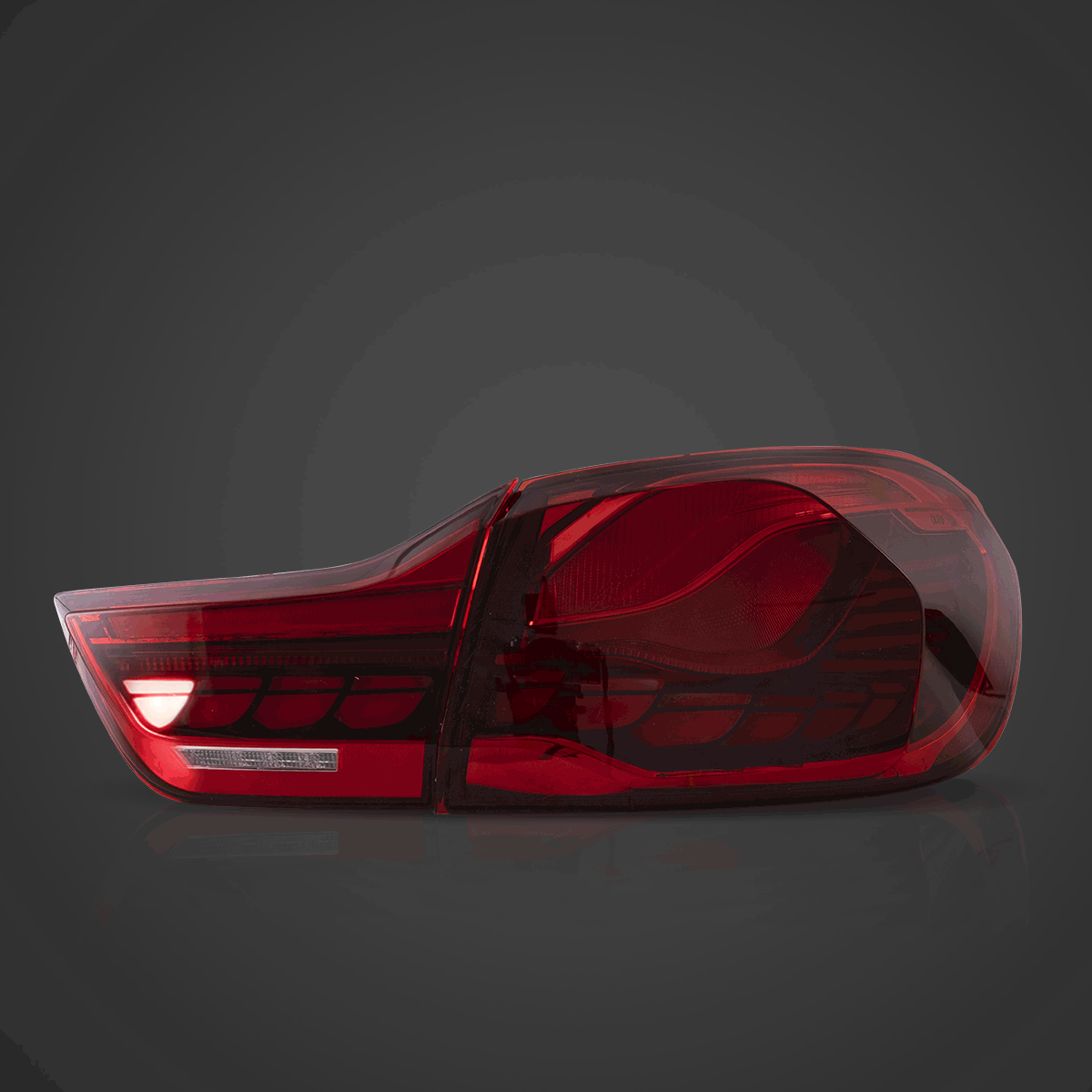 14-20 BMW 4 serie F32 F33 F36 / M4 F82 F83 VLAND LED bakljus med GTS stil [E-märkt] - 2