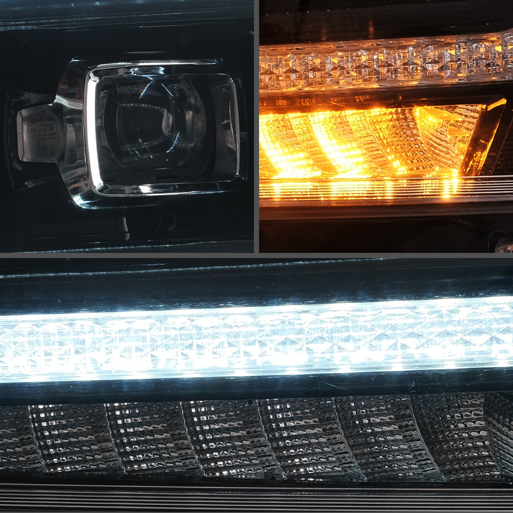VLAND LED Matrix projektor strålkastare för Dodge RAM 1500 2019-2024 - 9