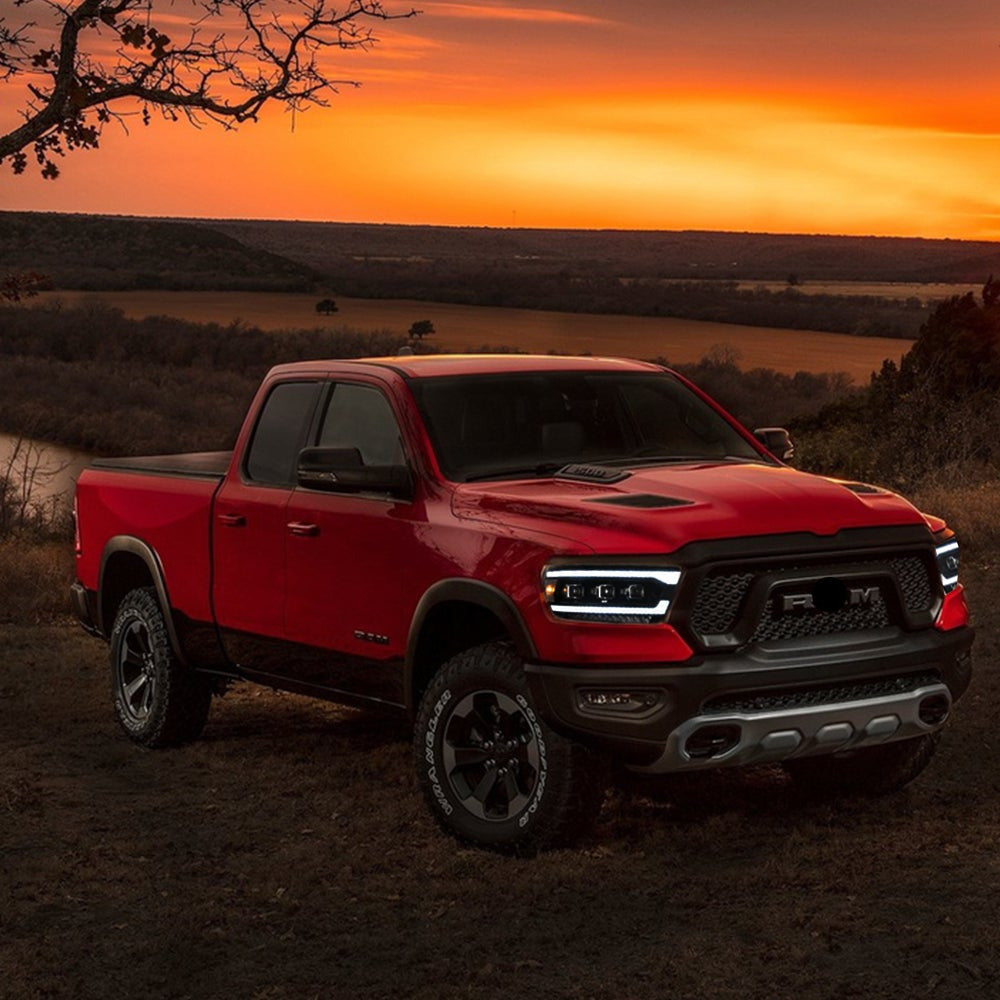 VLAND LED Matrix projektor strålkastare för Dodge RAM 1500 2019-2024 - 11