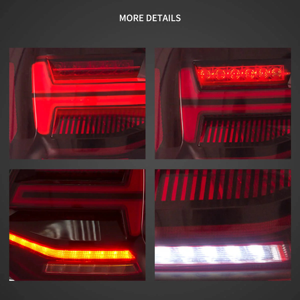 09-17 VW Polo MK5 Vland LED Aftermarket bakljus med sekventiell blinkers [E-mark] - 8