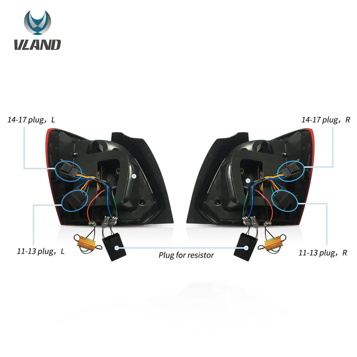 09-17 VW Polo MK5 Vland LED Aftermarket bakljus med sekventiell blinkers [E-mark] - 12