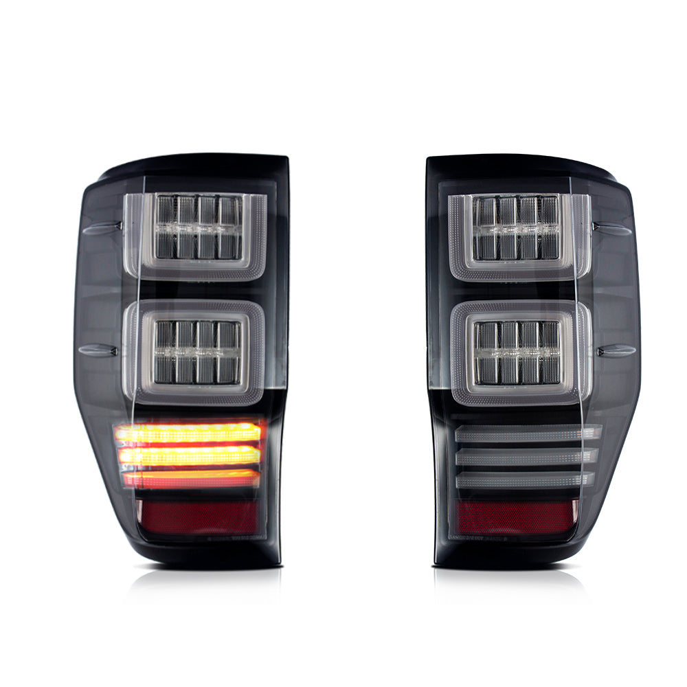 12-22 Ford Ranger(T6/P375) VLAND LED bakljus med sekventiell blinkers (passar inte för US modeller)