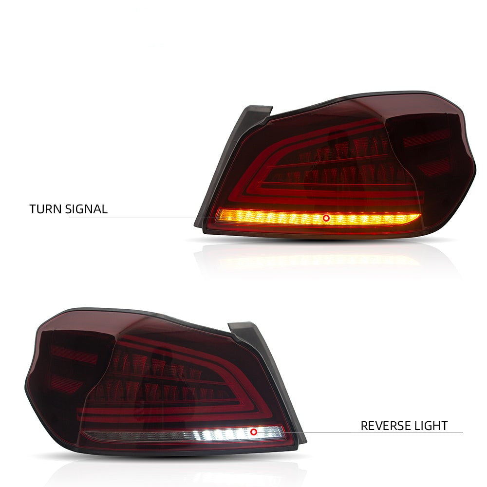 15-21 Subaru WRX & WRX STI första generationen(VA) VLAND LED bakljus med sekventiell blinkers - 4
