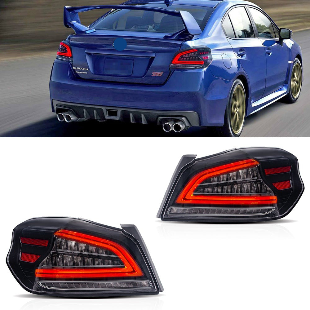 15-21 Subaru WRX & WRX STI första generationen(VA) VLAND LED bakljus med sekventiell blinkers - 11