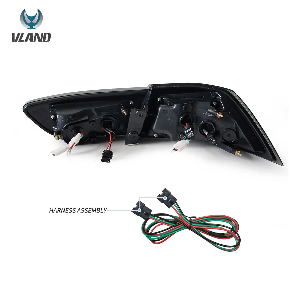 08-17 Mitsubishi Lancer & EVO X Vland LED bakljus med sekventiell blinkers - 13
