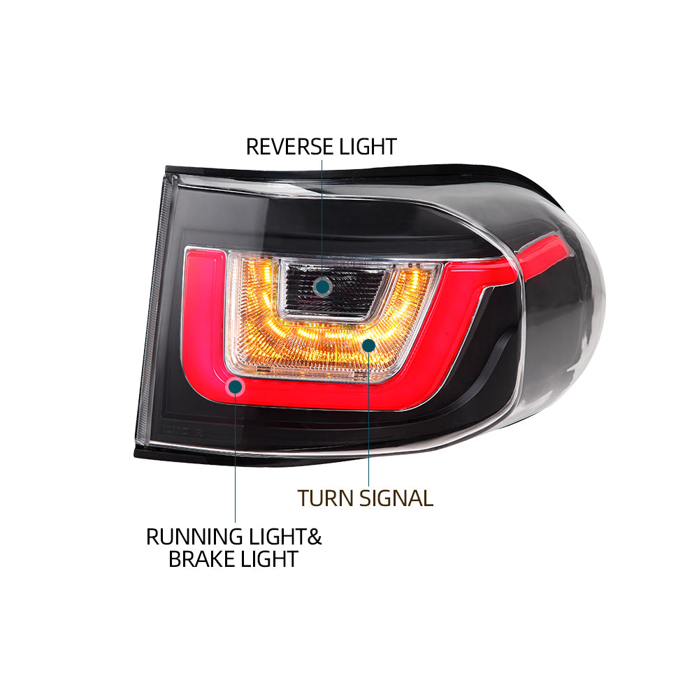 VLAND Carlamp LED bakljus för 2007-2014 Toyota FJ Cruiser - 3